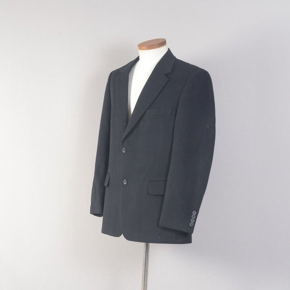 Clubroom Macy's Men's Blazer Wool Black 42R